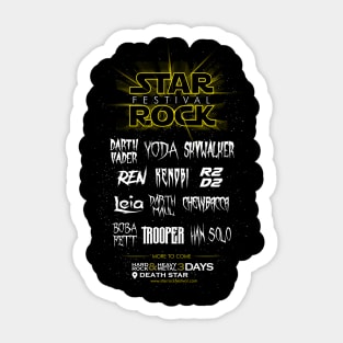 STAR ROCK FESTIVAL Sticker